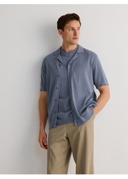 Reserved - Rozpinany sweter - jasnoniebieski ze sklepu Reserved w kategorii Swetry męskie - zdjęcie 172378347