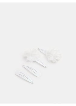 Sinsay - Spinki do włosów 4 pack - biały ze sklepu Sinsay w kategorii Spinki - zdjęcie 172378565