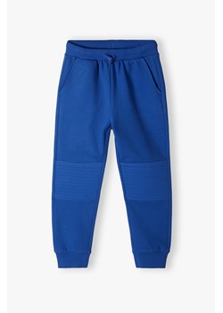 Spodnie dresowe ze wzmacnianymi kolanami - niebieskie - 5.10.15. ze sklepu 5.10.15 w kategorii Spodnie chłopięce - zdjęcie 172378808