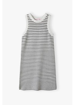 Sukienka na lato - biało - granatowe paski - Lincoln&Sharks ze sklepu 5.10.15 w kategorii Sukienki dziewczęce - zdjęcie 172378827