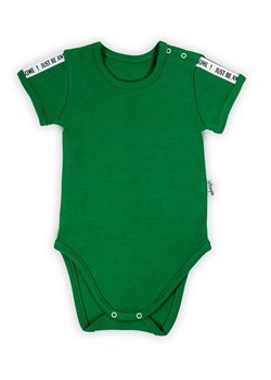 Zielone body chłopięce z krótkim rękawem ze sklepu 5.10.15 w kategorii Body niemowlęce - zdjęcie 172378836