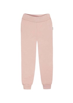 Bawełniane różowe spodnie dziewczęce ze sklepu 5.10.15 w kategorii Spodnie dziewczęce - zdjęcie 172378837