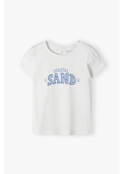 T-shirt dziewczęcy Coastal Sand - 5.10.15. ze sklepu 5.10.15 w kategorii Bluzki dziewczęce - zdjęcie 172378917