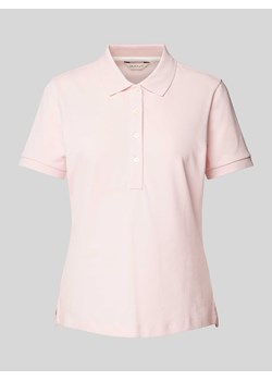 Koszulka polo o kroju regular fit w jednolitym kolorze ze sklepu Peek&Cloppenburg  w kategorii Bluzki damskie - zdjęcie 172379627