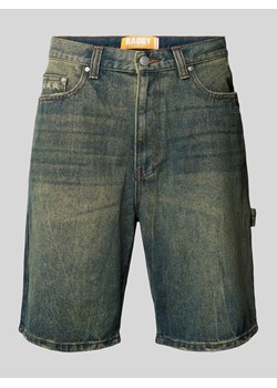 Szorty jeansowe o kroju baggy fit z 5 kieszeniami ze sklepu Peek&Cloppenburg  w kategorii Spodenki męskie - zdjęcie 172379637