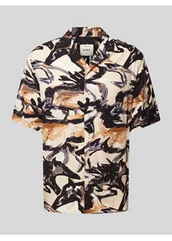 Koszula casualowa o kroju regular fit z nadrukiem na całej powierzchni model ‘FLAKE’ ze sklepu Peek&Cloppenburg  w kategorii Koszule męskie - zdjęcie 172379656