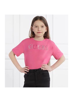 Guess T-shirt | Regular Fit ze sklepu Gomez Fashion Store w kategorii Bluzki dziewczęce - zdjęcie 172380245