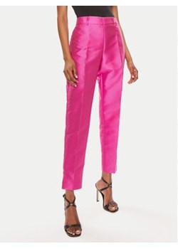 Babylon Spodnie materiałowe U_S0556B Różowy Slim Fit ze sklepu MODIVO w kategorii Spodnie damskie - zdjęcie 172380269