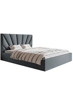 Podwójne łóżko z pojemnikiem 140x200 Senti 2X - 36 kolorów ze sklepu Edinos.pl w kategorii Łóżka i materace - zdjęcie 172381246
