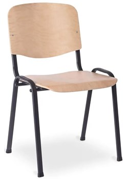 Drewniane krzesło konferencyjne - Miwa 3X ze sklepu Edinos.pl w kategorii Krzesła - zdjęcie 172381765