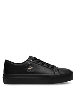 Sneakersy Beverly Hills Polo Club BHPC040WHP Czarny ze sklepu eobuwie.pl w kategorii Trampki damskie - zdjęcie 172383137