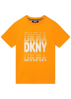 DKNY Koszulka w kolorze pomarańczowym ze sklepu Limango Polska w kategorii T-shirty chłopięce - zdjęcie 172383697