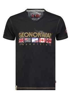 Geographical Norway Koszulka w kolorze czarnym ze sklepu Limango Polska w kategorii T-shirty męskie - zdjęcie 172384096