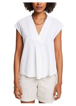 ESPRIT Bluzka w kolorze białym ze sklepu Limango Polska w kategorii Bluzki damskie - zdjęcie 172384266