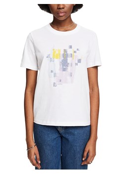 ESPRIT Koszulka w kolorze białym ze sklepu Limango Polska w kategorii Bluzki damskie - zdjęcie 172384298