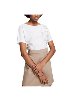 ESPRIT Koszulka w kolorze białym ze sklepu Limango Polska w kategorii Bluzki damskie - zdjęcie 172384306