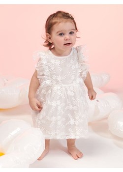 Sinsay - Sukienka koronkowa - biały ze sklepu Sinsay w kategorii Ubranka do chrztu - zdjęcie 172385908