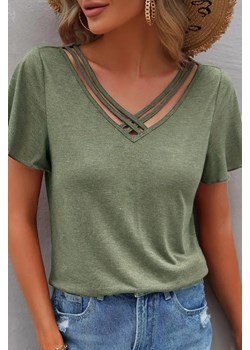 T-shirt MERDELDA ze sklepu Ivet Shop w kategorii Bluzki damskie - zdjęcie 172386789