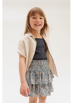 H & M - Falbaniasta spódnica z muślinu - Niebieski ze sklepu H&M w kategorii Spódnice dziewczęce - zdjęcie 172386996