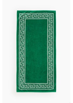 H & M - Ręcznik plażowy w meandrowy wzór - Zielony ze sklepu H&M w kategorii Ręczniki - zdjęcie 172387105