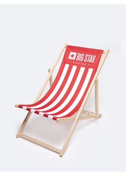 Leżak plażowy drewniany Chillo 603 ze sklepu Big Star w kategorii Leżaki ogrodowe - zdjęcie 172387419