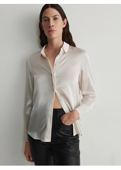 Reserved - Koszula jedwabna - złamana biel ze sklepu Reserved w kategorii Koszule damskie - zdjęcie 172388046