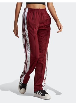 adidas Spodnie sportowe w kolorze bordowym ze sklepu Limango Polska w kategorii Spodnie damskie - zdjęcie 172389569
