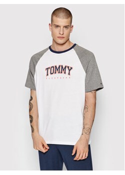 Tommy Hilfiger T-Shirt Cn Ss Logo UM0UM02351 Biały Regular Fit ze sklepu MODIVO w kategorii Piżamy męskie - zdjęcie 172390745