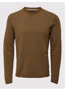 Only & Sons Sweter Niguel 22019544 Brązowy Regular Fit ze sklepu MODIVO w kategorii Swetry męskie - zdjęcie 172390747