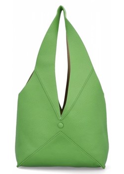 Torebki Damskie Shopper Bag z Kosmetyczką firmy Herisson Zielone (kolory) ze sklepu torbs.pl w kategorii Torby Shopper bag - zdjęcie 172391279