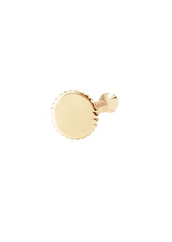 Kolczyk do piercingu złoty - kulka ze sklepu YES.pl w kategorii Kolczyki - zdjęcie 172392587