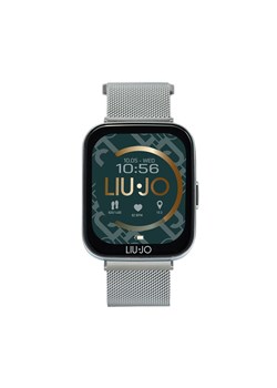Smartwatch Liu Jo Voice Slim SWLJ081 Srebrny ze sklepu eobuwie.pl w kategorii Zegarki - zdjęcie 172393258