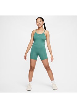 Trykot dla dużych dzieci (dziewcząt) Nike Dri-FIT One - Zieleń ze sklepu Nike poland w kategorii Kombinezony dziewczęce - zdjęcie 172393287