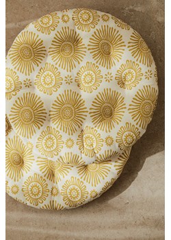 H & M - Okrągła poduszka na krzesło 2-pak - Żółty ze sklepu H&M w kategorii Tekstylia ogrodowe - zdjęcie 172393366