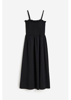 H & M - Sukienka z elastycznym marszczeniem - Czarny ze sklepu H&M w kategorii Sukienki - zdjęcie 172393399