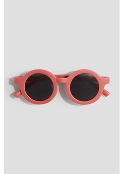 H & M - Okrągłe okulary przeciwsłoneczne - Czerwony ze sklepu H&M w kategorii Okulary przeciwsłoneczne dziecięce - zdjęcie 172393538