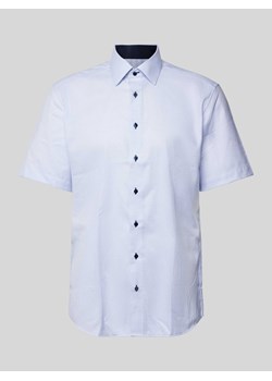 Koszula biznesowa o kroju Modern Fit z kołnierzykiem typu kent ze sklepu Peek&Cloppenburg  w kategorii Koszule męskie - zdjęcie 172393588