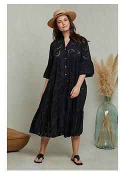 Curvy Lady Sukienka w kolorze czarnym ze sklepu Limango Polska w kategorii Sukienki - zdjęcie 172393837