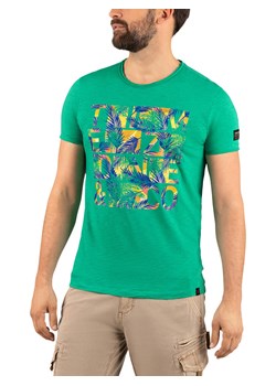 Timezone Koszulka w kolorze zielonym ze sklepu Limango Polska w kategorii T-shirty męskie - zdjęcie 172393885