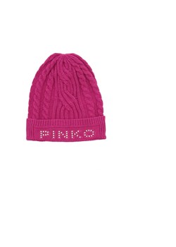 Pinko Czapka BAMBOO CAPPELLO VISCOSA CABLES ze sklepu Gomez Fashion Store w kategorii Czapki zimowe damskie - zdjęcie 172394245