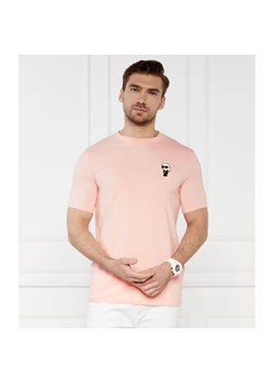 Karl Lagerfeld T-shirt CREWNECK | Regular Fit | stretch ze sklepu Gomez Fashion Store w kategorii T-shirty męskie - zdjęcie 172394705