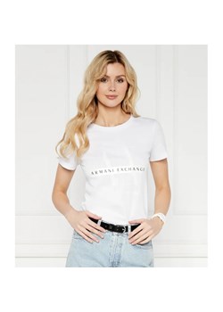Armani Exchange T-shirt | Regular Fit ze sklepu Gomez Fashion Store w kategorii Bluzki damskie - zdjęcie 172394718