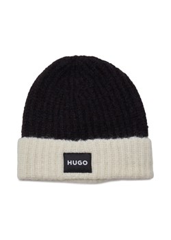 HUGO Wełniana czapka Slogues ze sklepu Gomez Fashion Store w kategorii Czapki zimowe damskie - zdjęcie 172399225