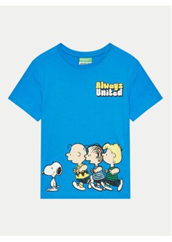 United Colors Of Benetton T-Shirt 3096G10EW Niebieski Regular Fit ze sklepu MODIVO w kategorii T-shirty chłopięce - zdjęcie 172400446