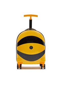 Puccini Walizka dziecięca ABS026C Żółty ze sklepu MODIVO w kategorii Torby i walizki dziecięce - zdjęcie 172400528