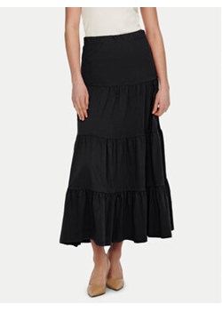 ONLY Spódnica trapezowa May 15226994 Czarny Regular Fit ze sklepu MODIVO w kategorii Spódnice - zdjęcie 172400779