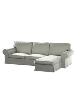 Pokrowiec na sofę Ektorp 2-osobową i leżankę ze sklepu dekoria.pl w kategorii Pokrowce na kanapy i fotele - zdjęcie 172401759