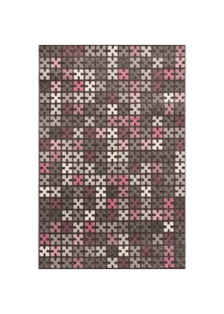 Dywan Sevilla Puzzle Charisma Rose/Frost Grey 135x190cm ze sklepu dekoria.pl w kategorii Dywany - zdjęcie 172401956