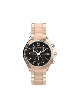 Zegarek Timex Dress Chronograph TW2W20100 Różowe złoto ze sklepu eobuwie.pl w kategorii Zegarki - zdjęcie 172402127