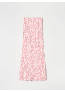 Sinsay - Spódnica midi w kwiaty - różowy ze sklepu Sinsay w kategorii Spódnice - zdjęcie 172402795